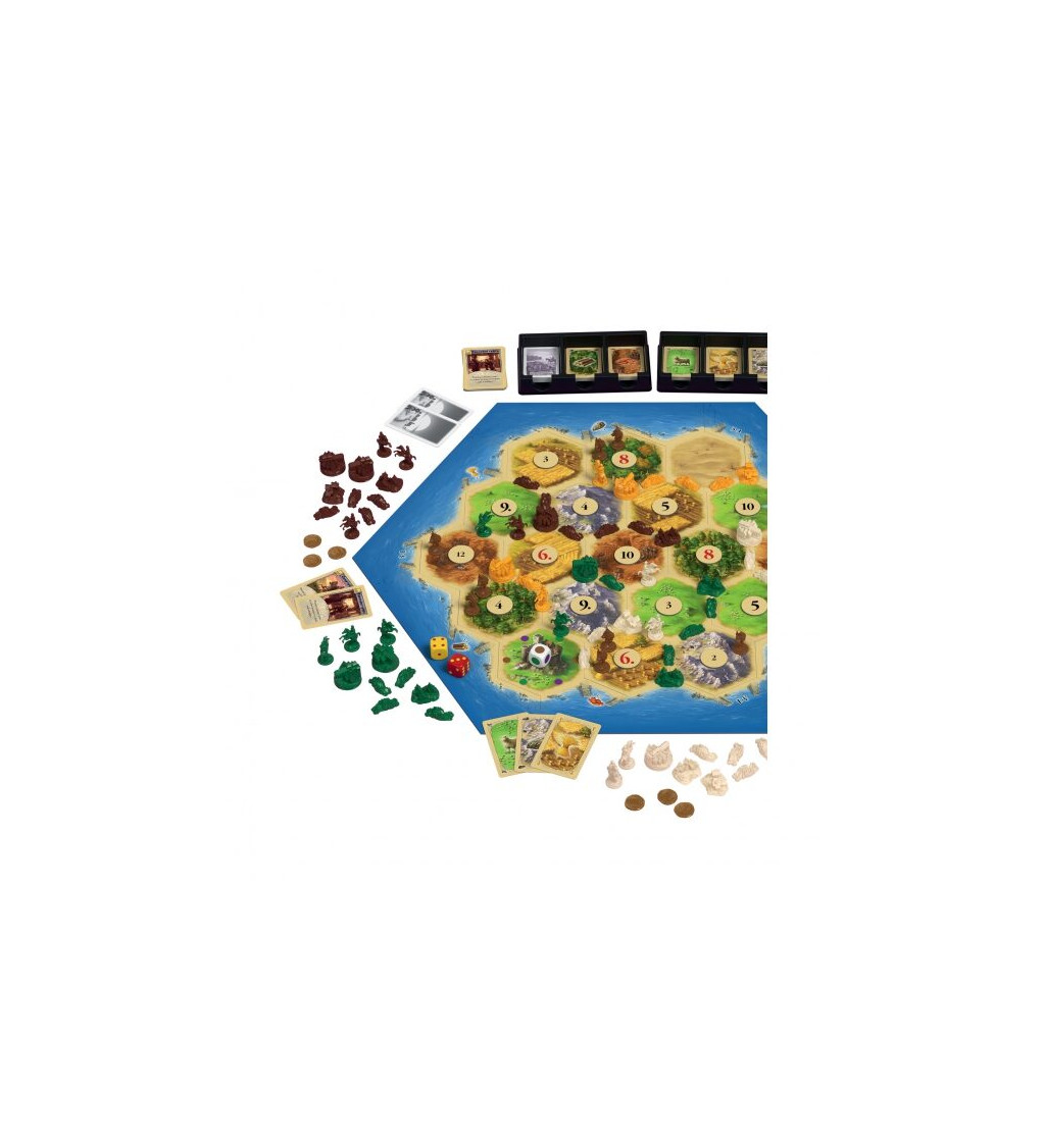 Társasjáték - Catan - Kereskedők és Barbárok