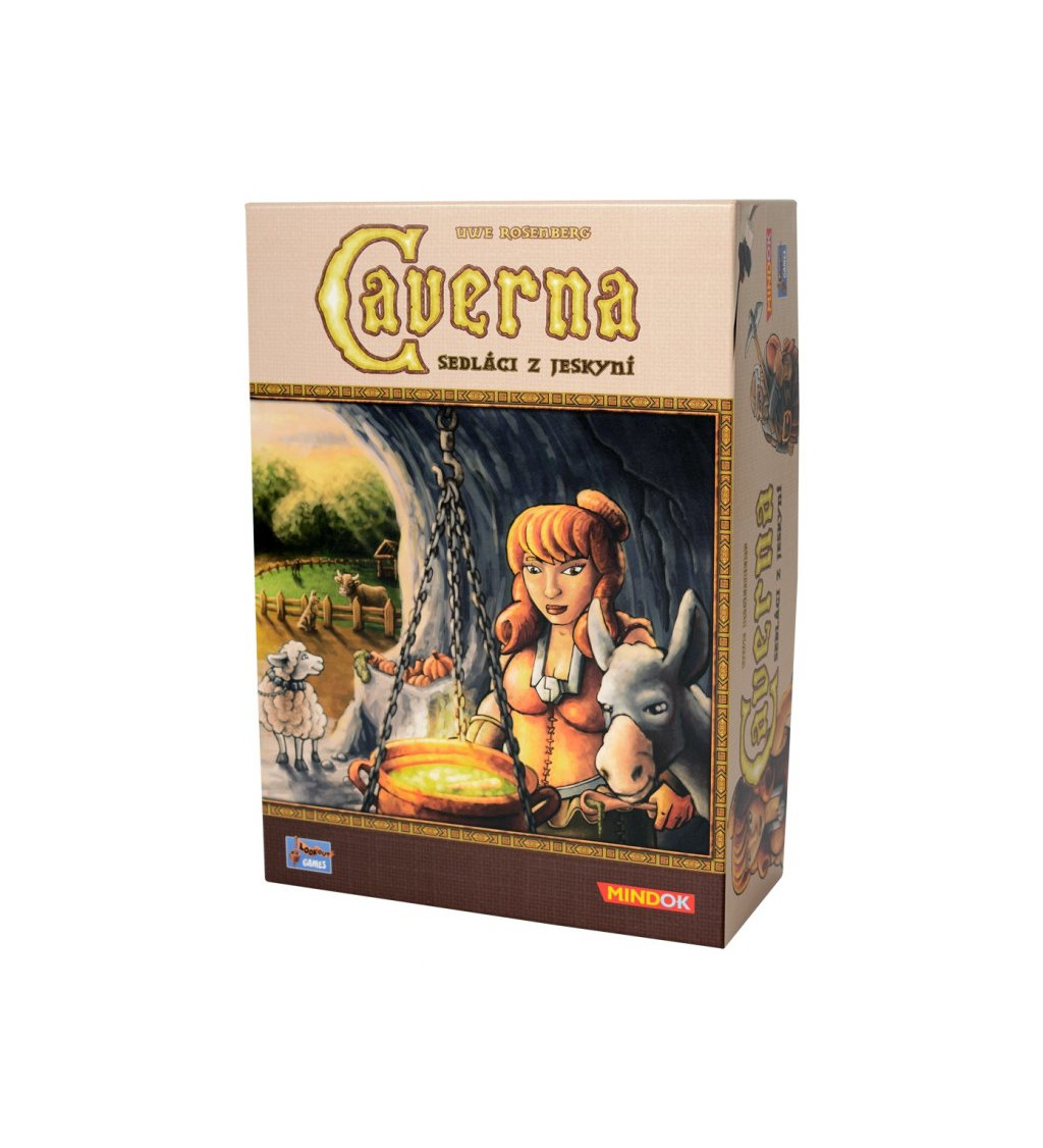 Barlanglakó gazdák stratégiai társasjáték