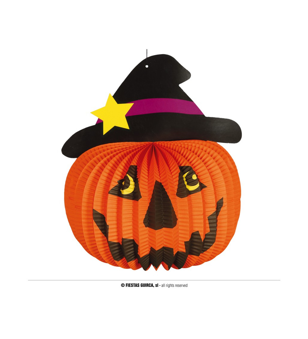 28 CM HALLOWEEN PAPER LANTERN