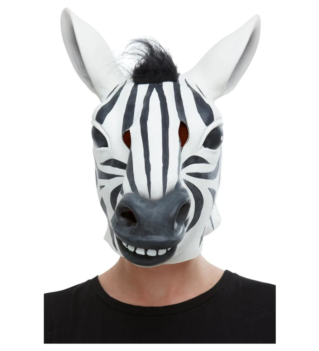 Zebra maszk