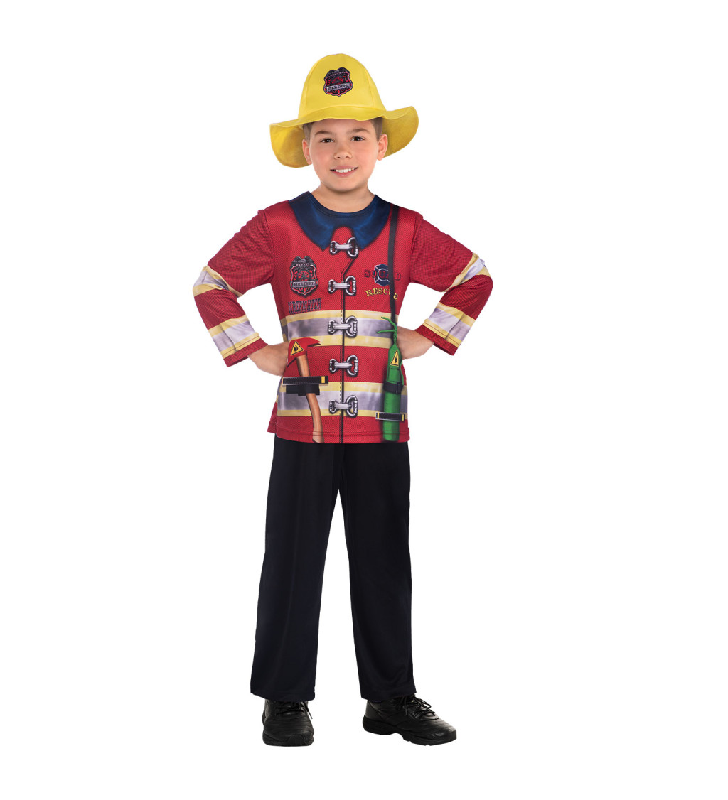 Gyermek jelmez - tűzoltó