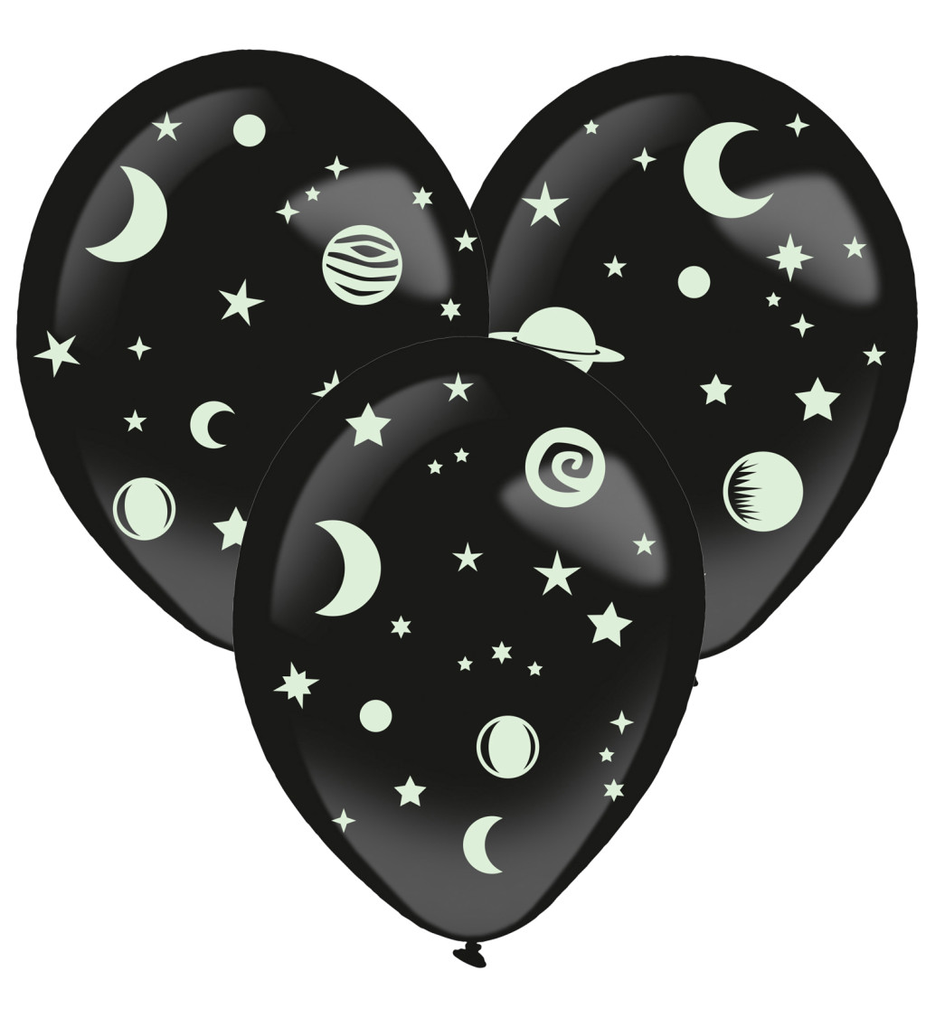 Világító Világűr Lufi