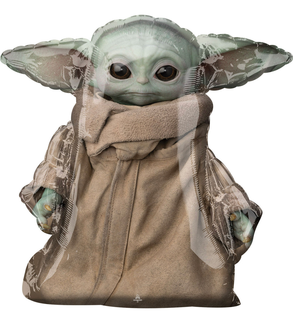 Fólia léggömb - Star Wars Yoda