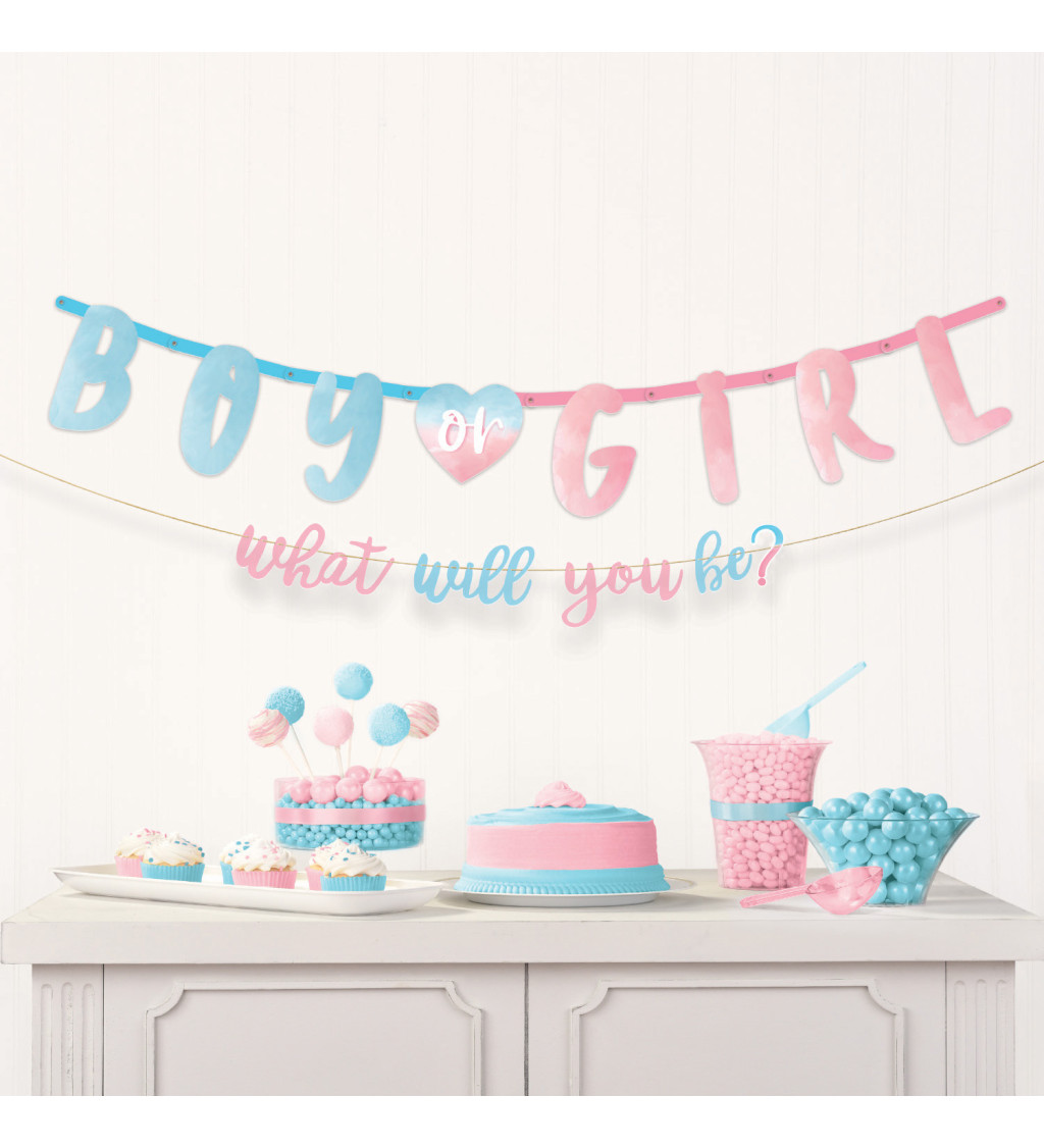 Fiú vagy Lány dekoráció