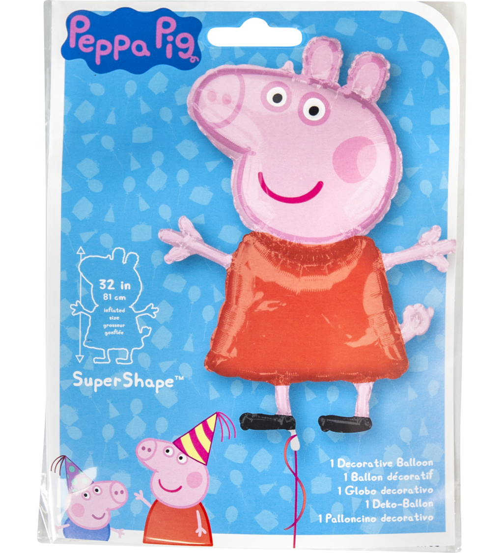 Peppa Pig fólia lufi