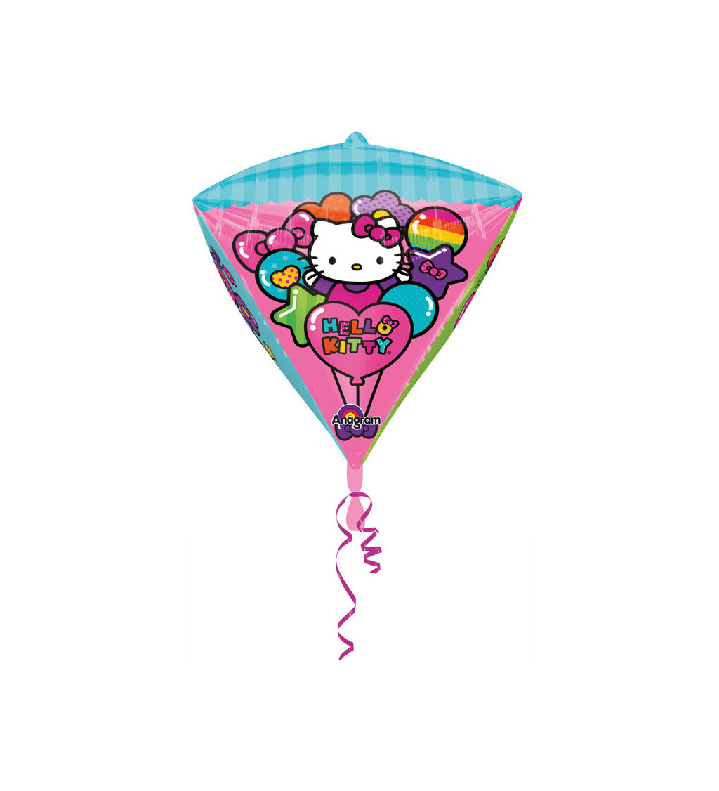 Balloon - Hello kitty gyémánt