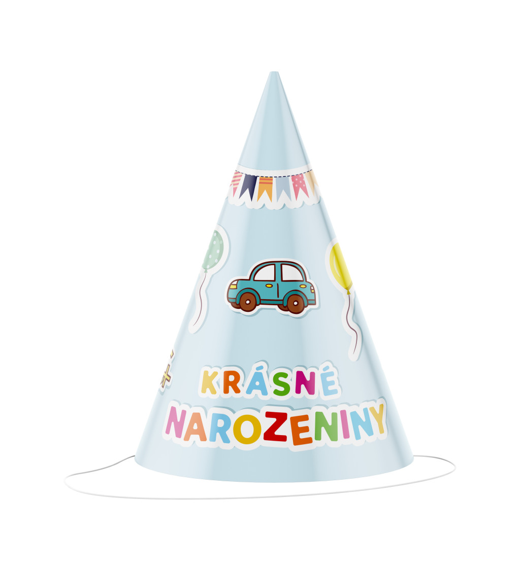 Kék parti sapkák - Gyönyörű szülinap