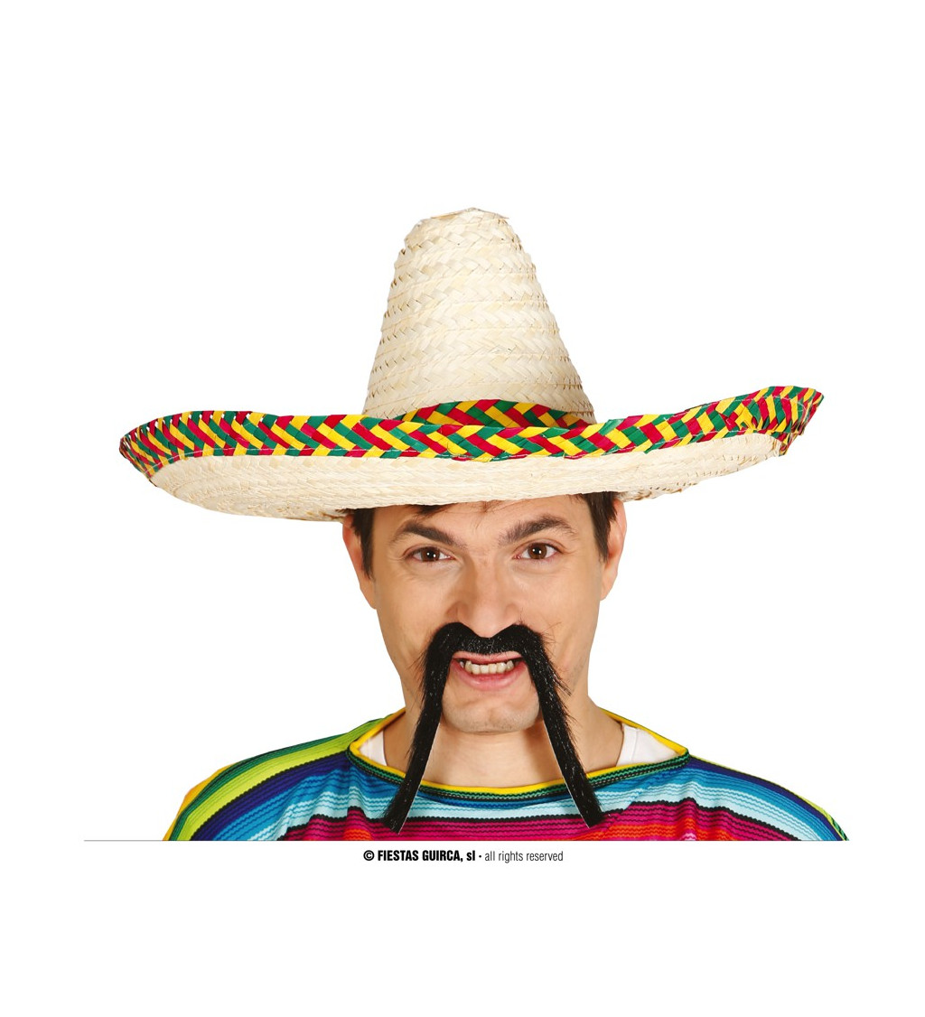 Szalma mexikói kalap