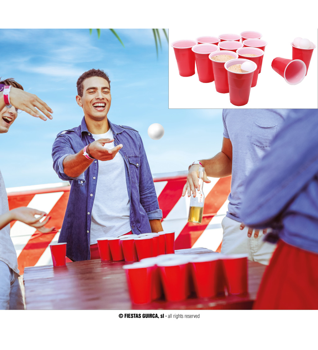 Beer pong játék