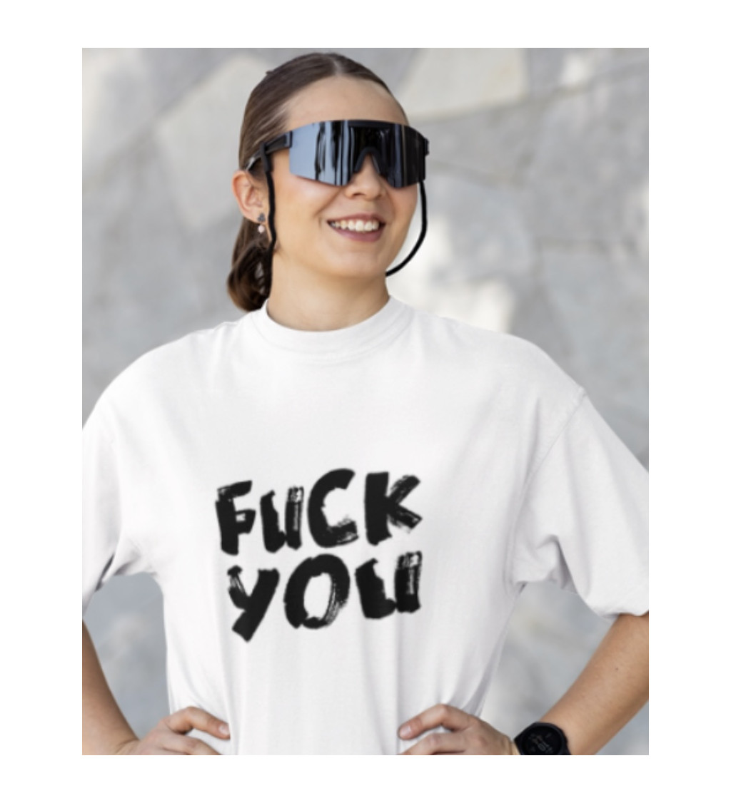 Felvarrható matrica - Fuck you