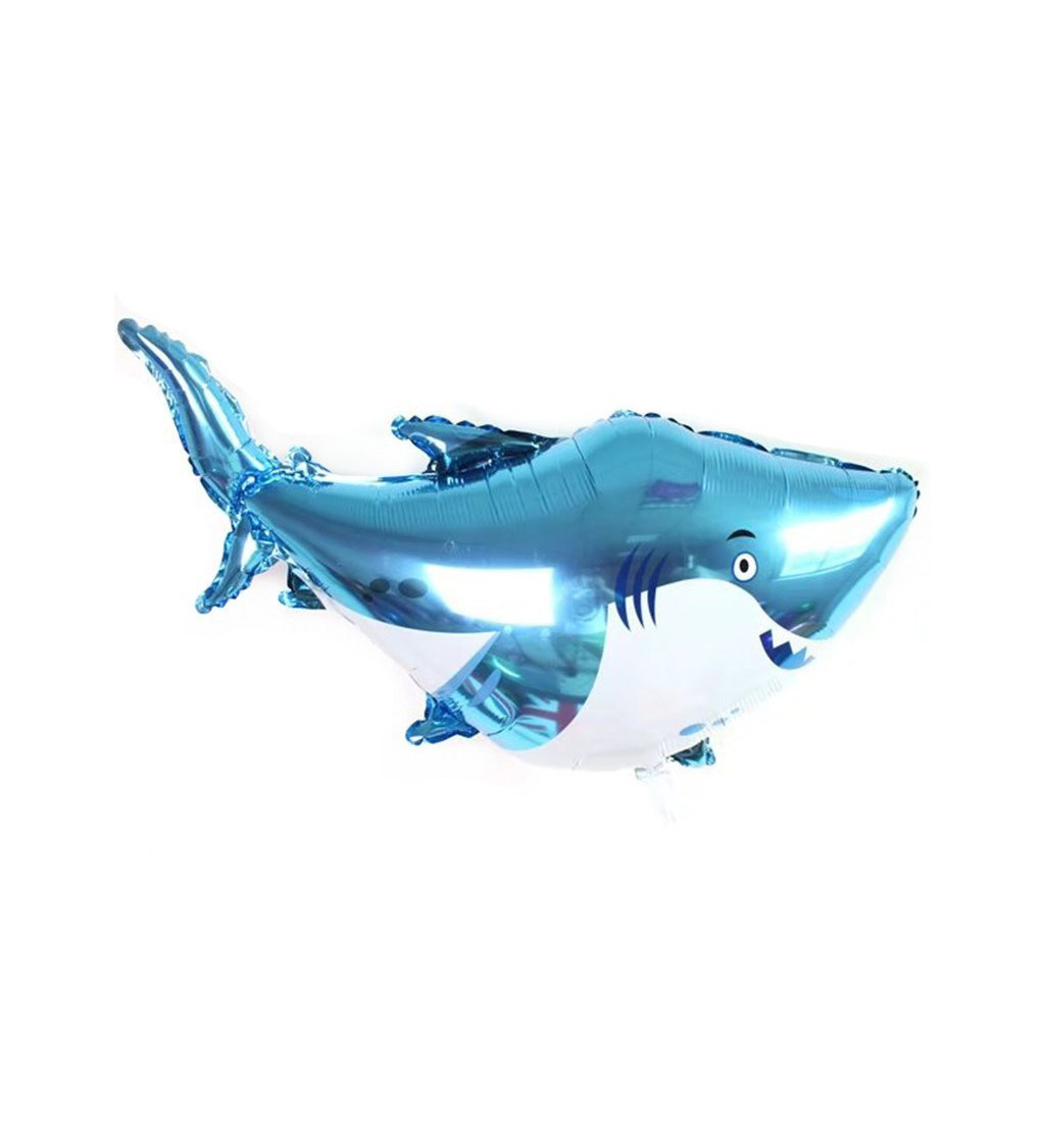 Fóliás léggömb Shark, 80*92cm