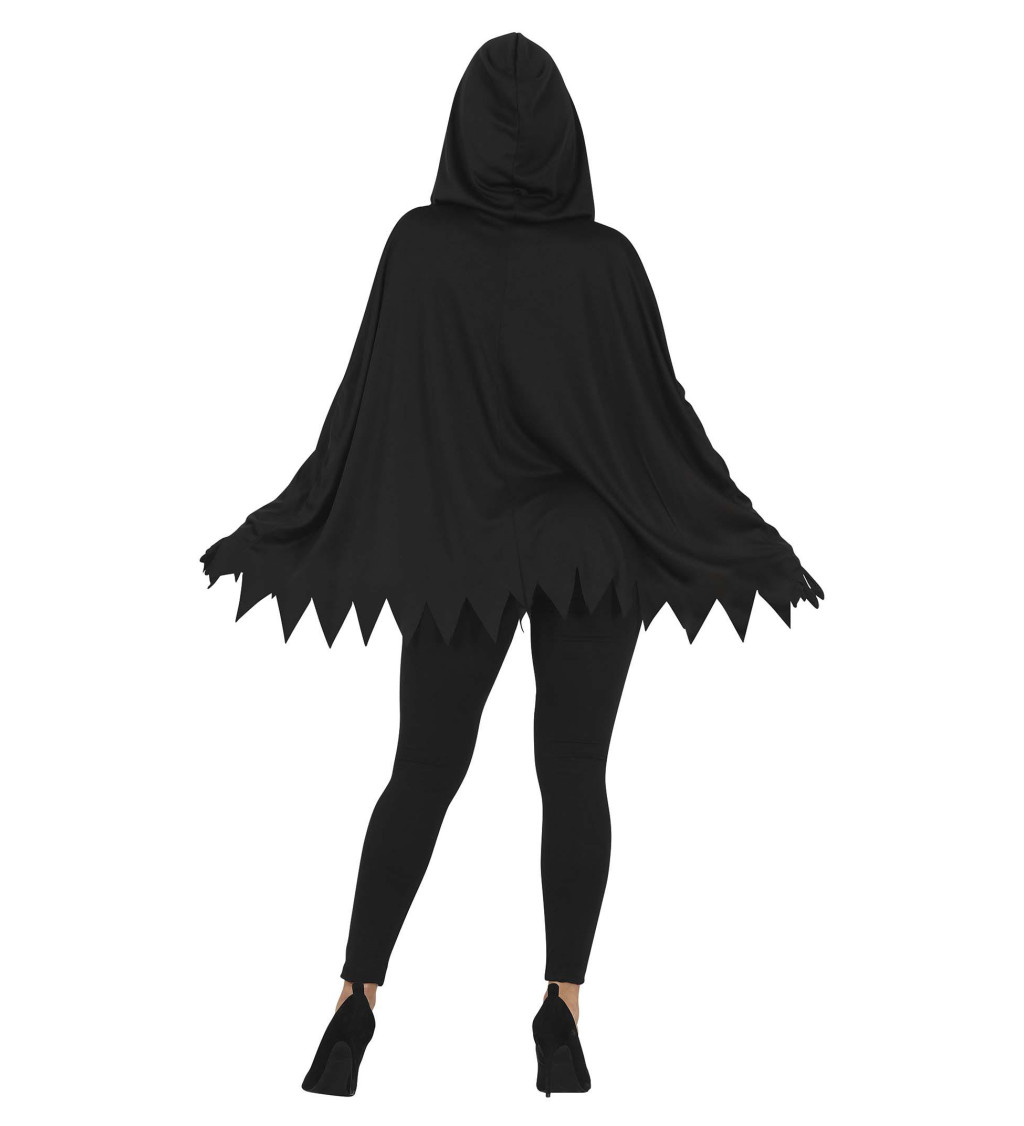 Csontvázas poncsó, női jelmez