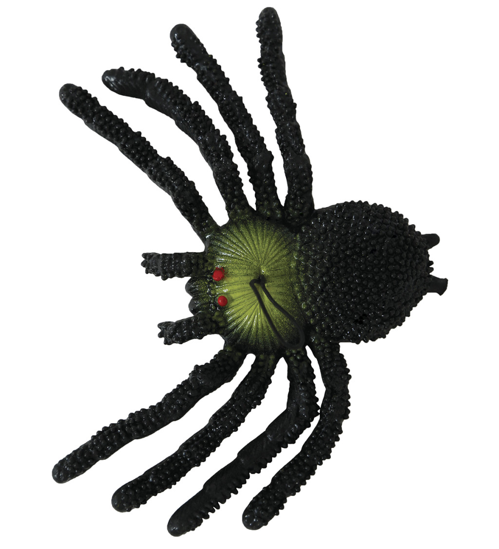 Gumis pók dekoráció