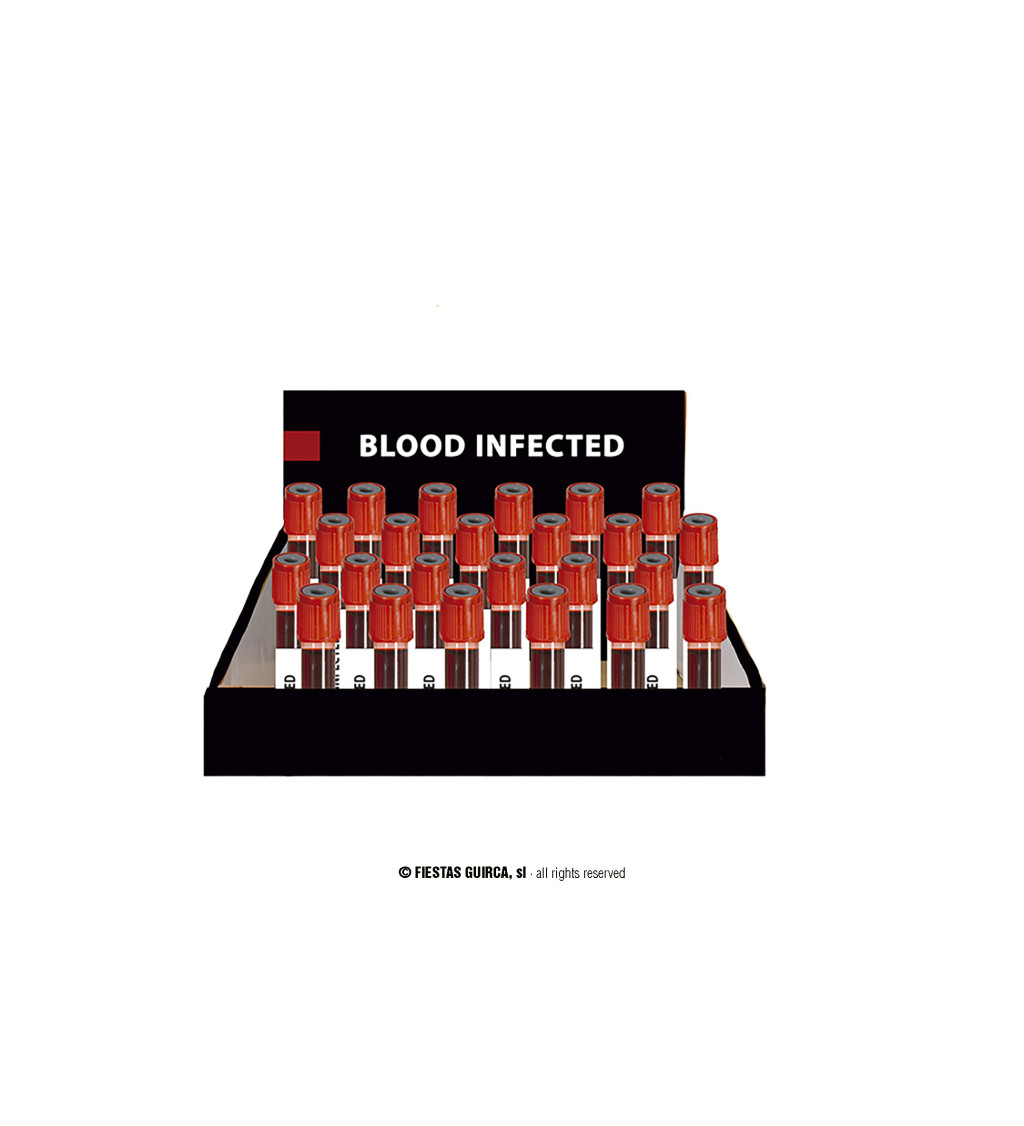 Vérvételi csőtartó doboz - 24 vérvételi csőhöz