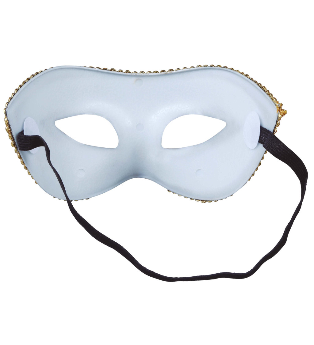 Fekete-fehér velencei maszk