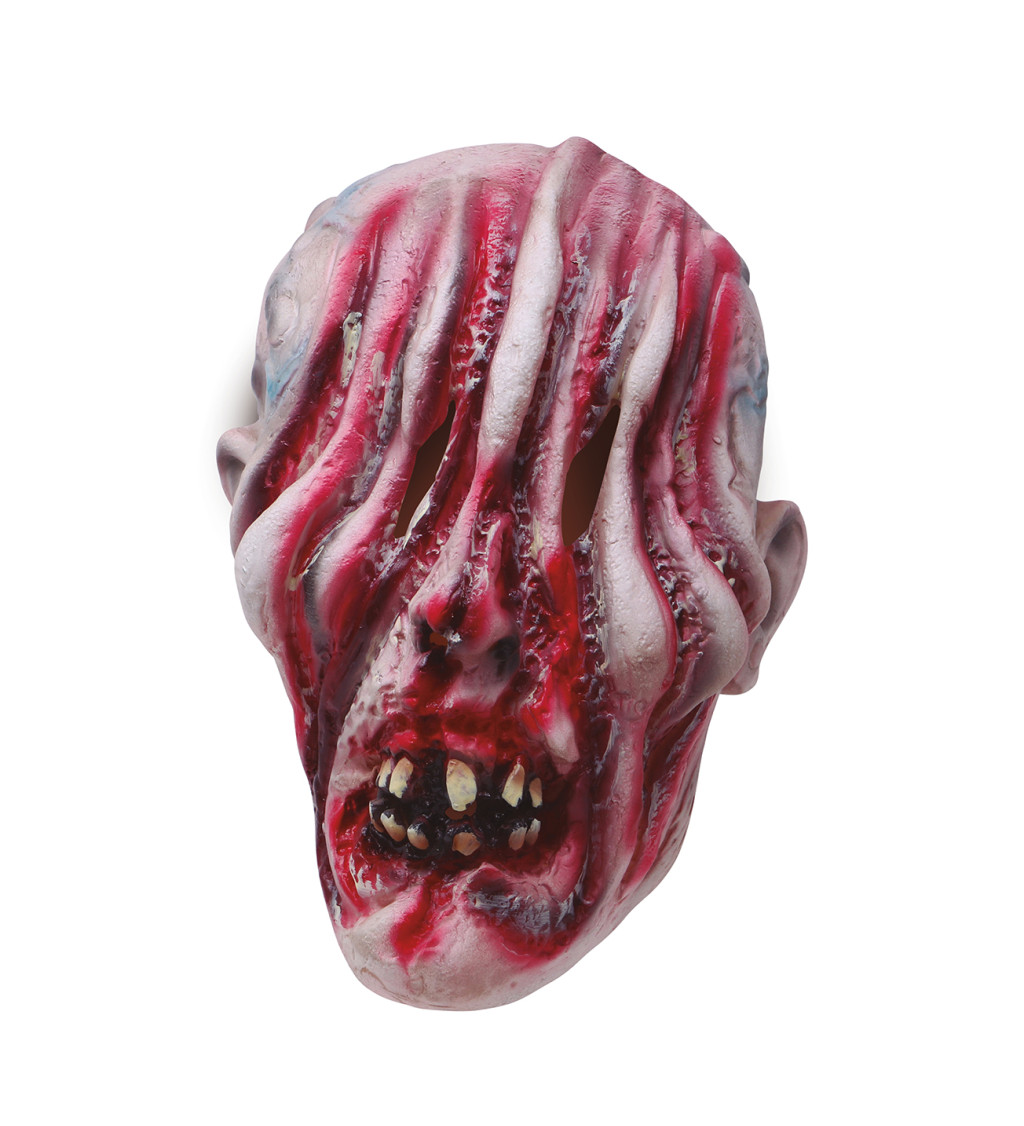 Latex zombi vak maszk