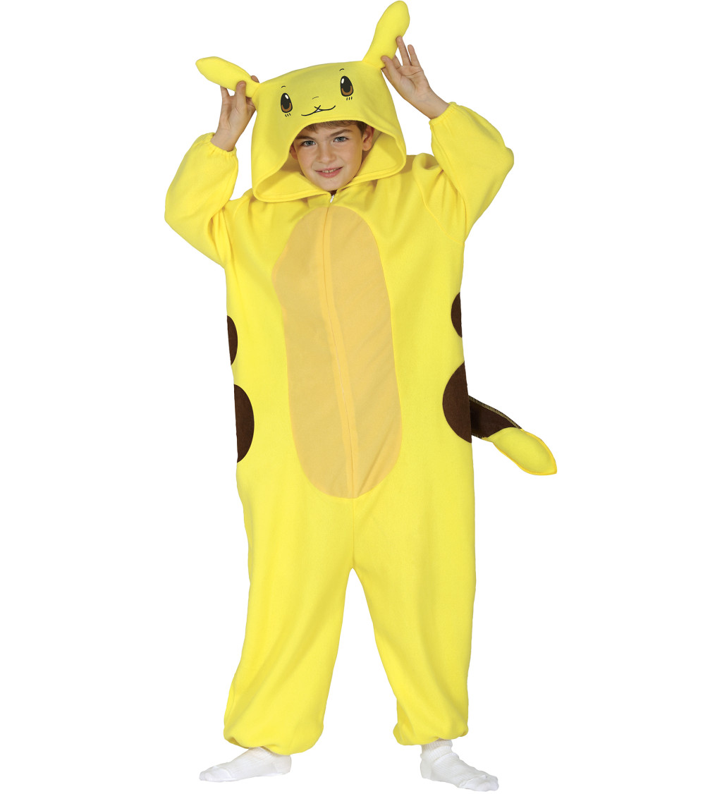 Gyermek jelmez Overall Pikachu