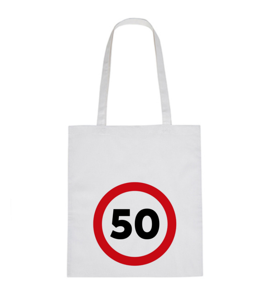 Vászontáska - 50, 36x42 cm, fehér