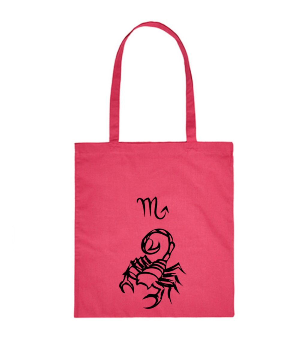 Vászontáska - Sign Scorpio, 36x42 cm, fehér