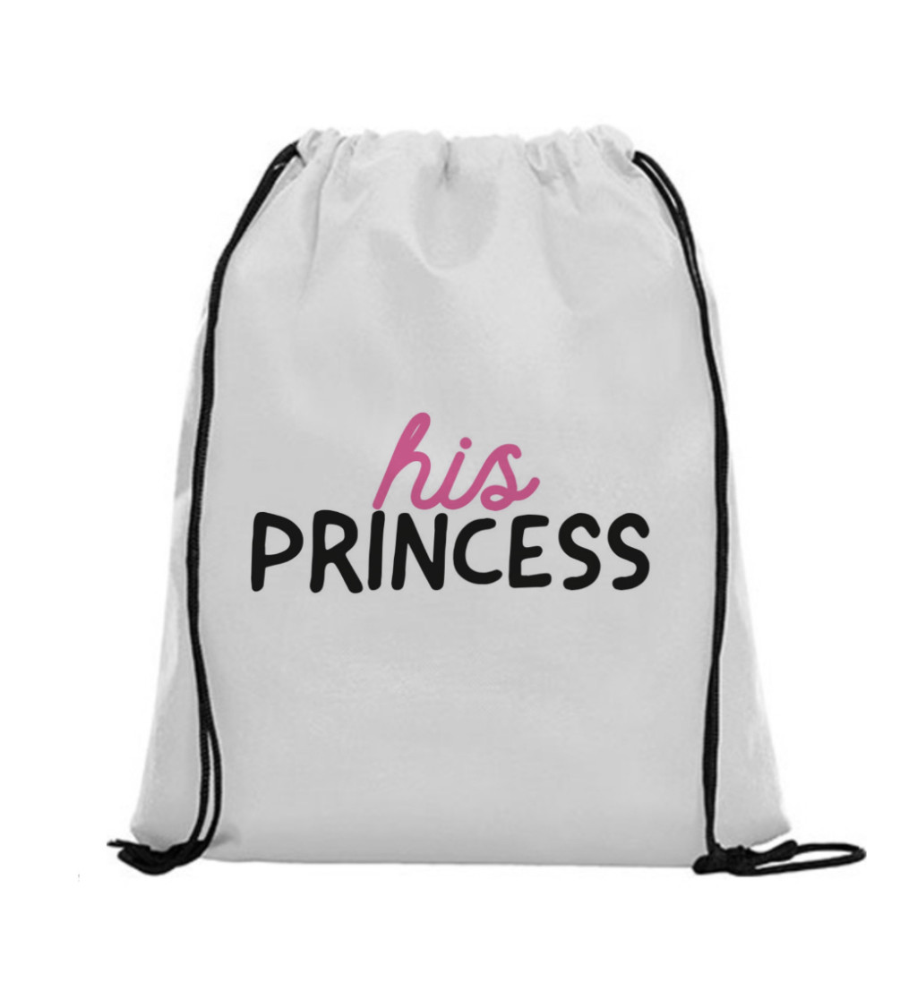 Hátizsák - Her Princess, 36x42 cm, fekete