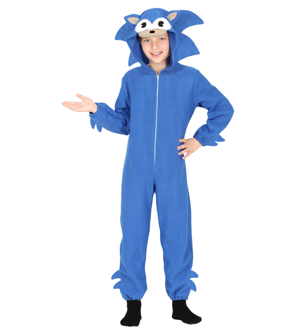 Gyermek Kigurumi jelmez kék