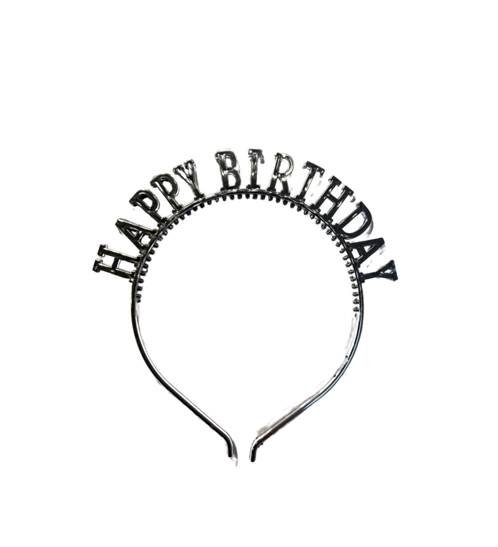 Ezüst születésnapi fejpánt, Boldog születésnapot
