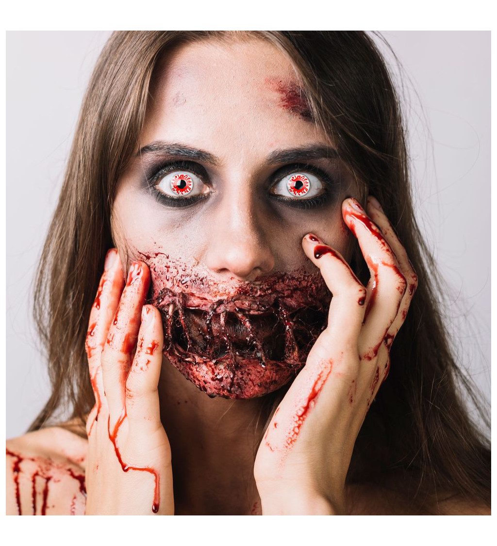 Bloody Mary egynapos kontaktlencsék