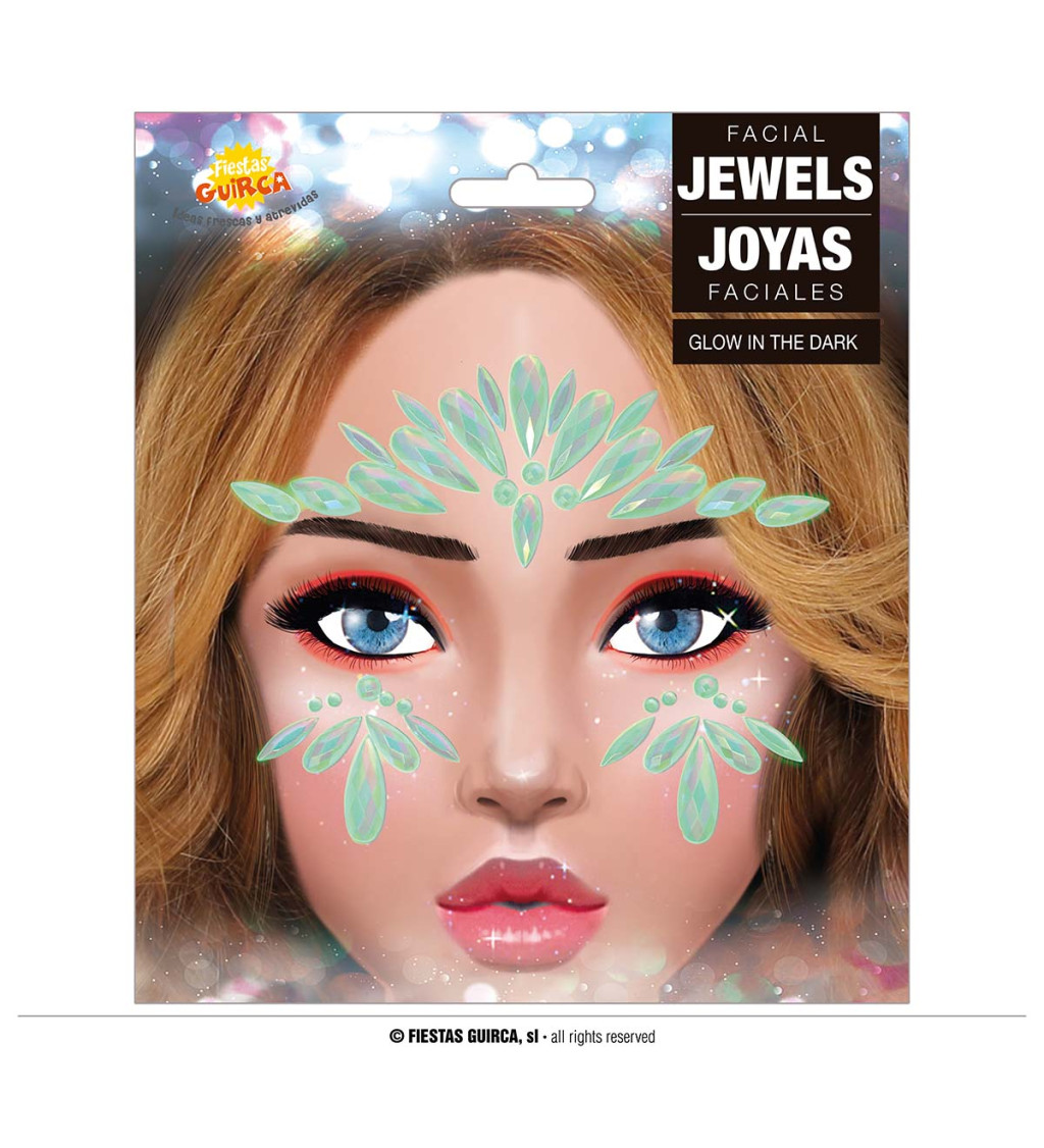 Arckövek - sötétben világítanak