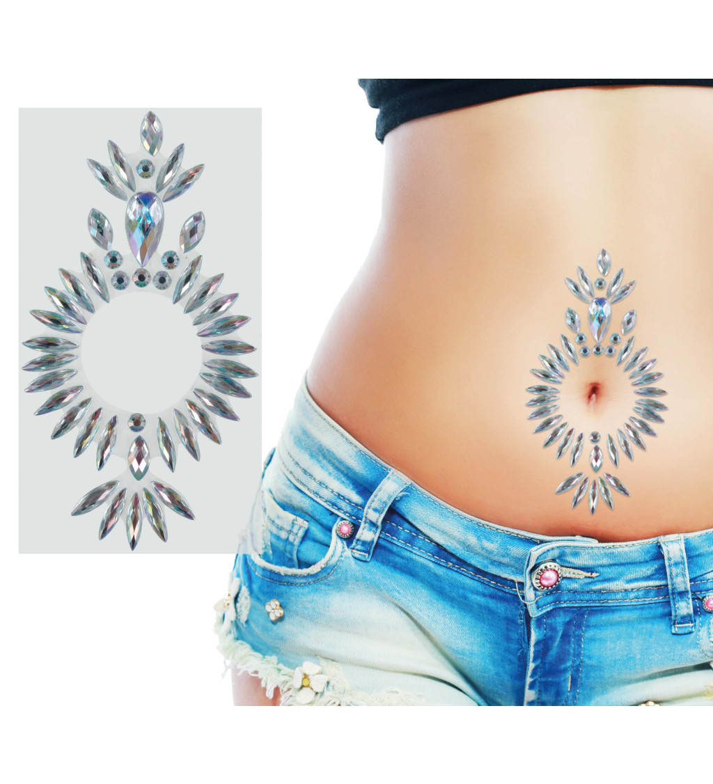 Köldökkövek - ezüst