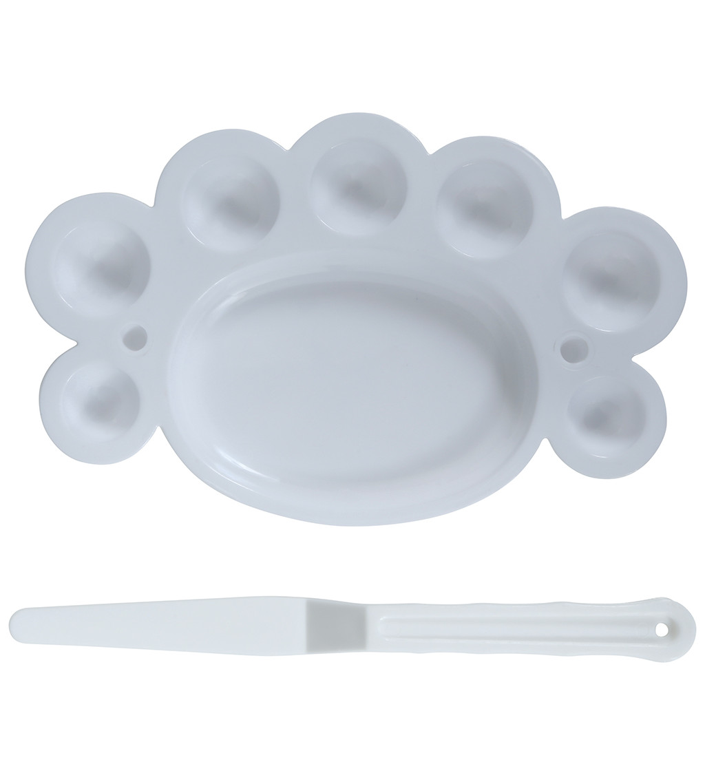 Sminkkészlet - ecsetek palettával