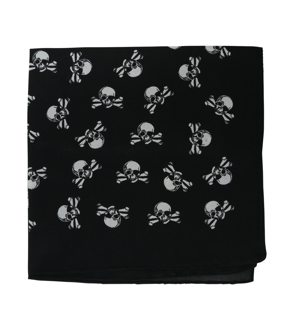 Kalóz sál koponyákkal