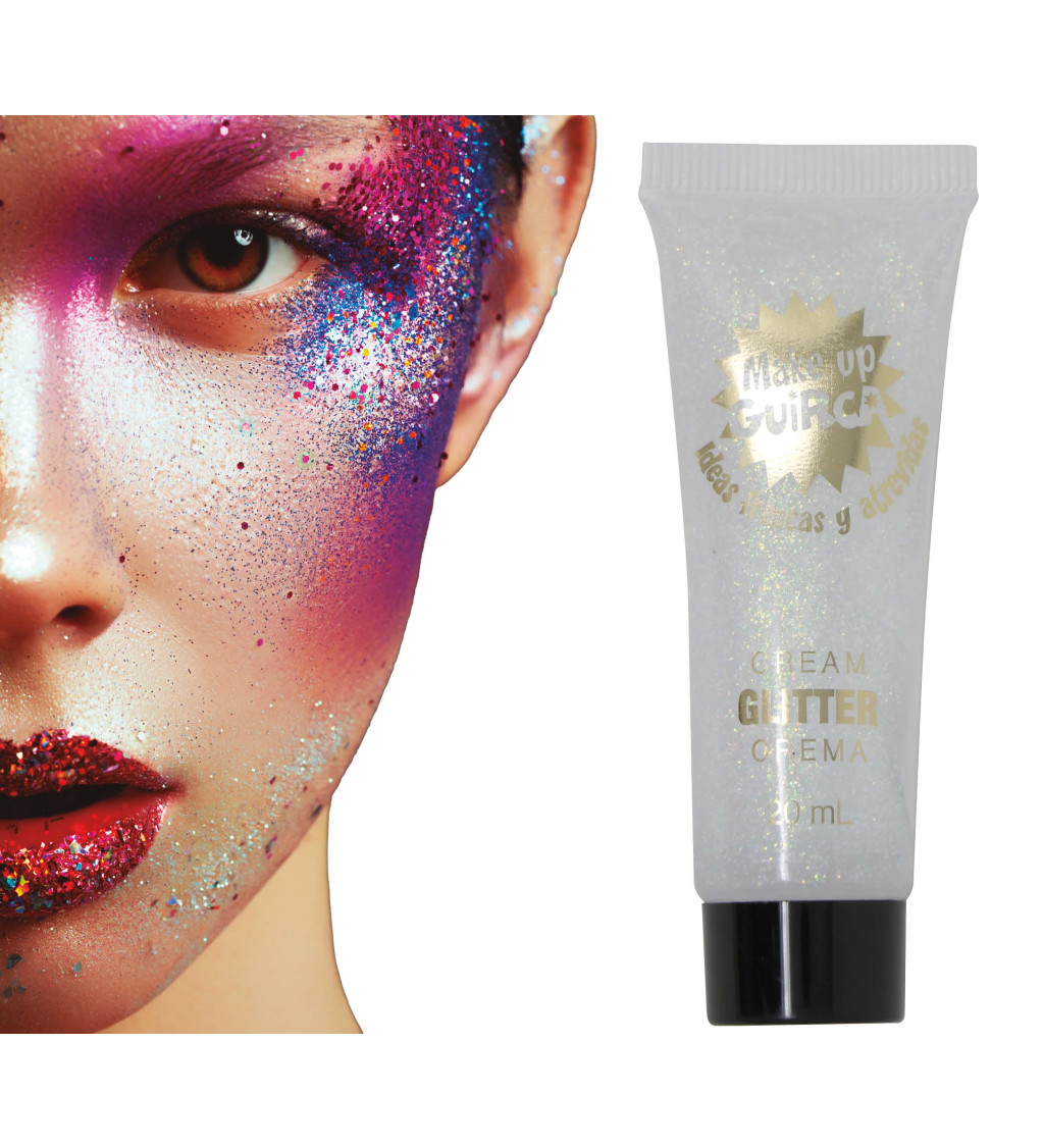 Csillogó krém smink szivárvány