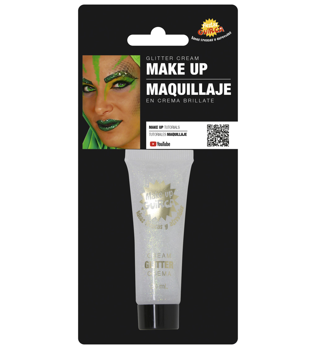 Csillogó krém smink szivárvány