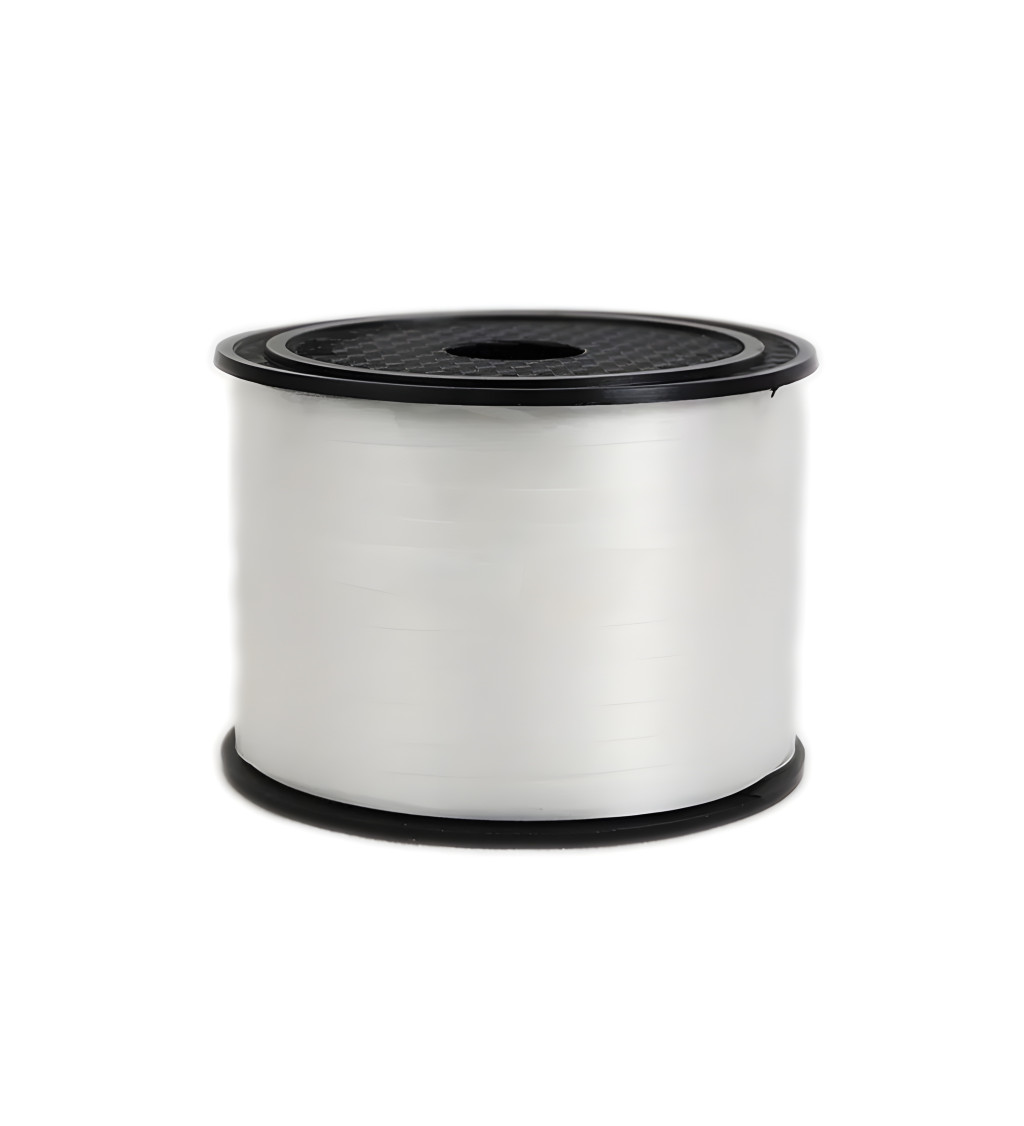 Léggömb szalag - fehér, 90m