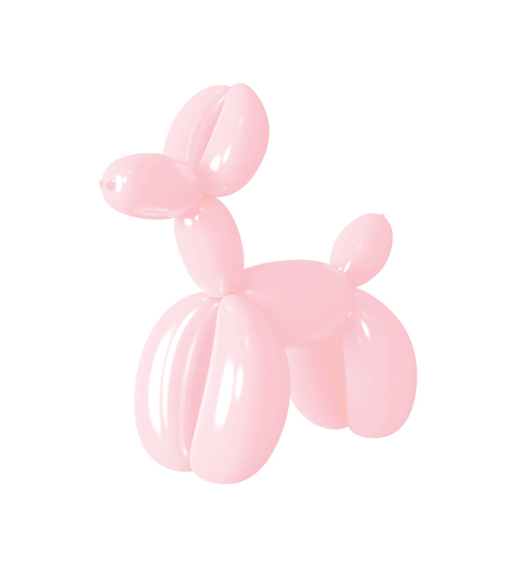 Modellező lufi - rózsaszín