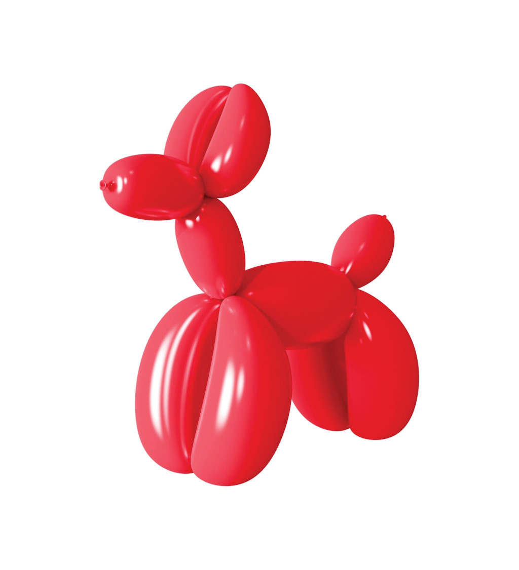 Modellező lufi - Piros