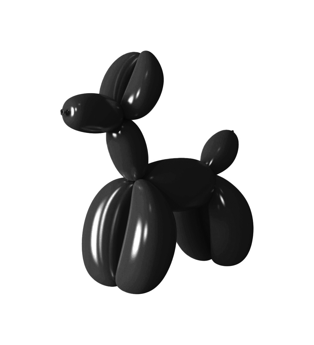 Modellező lufi - Fekete