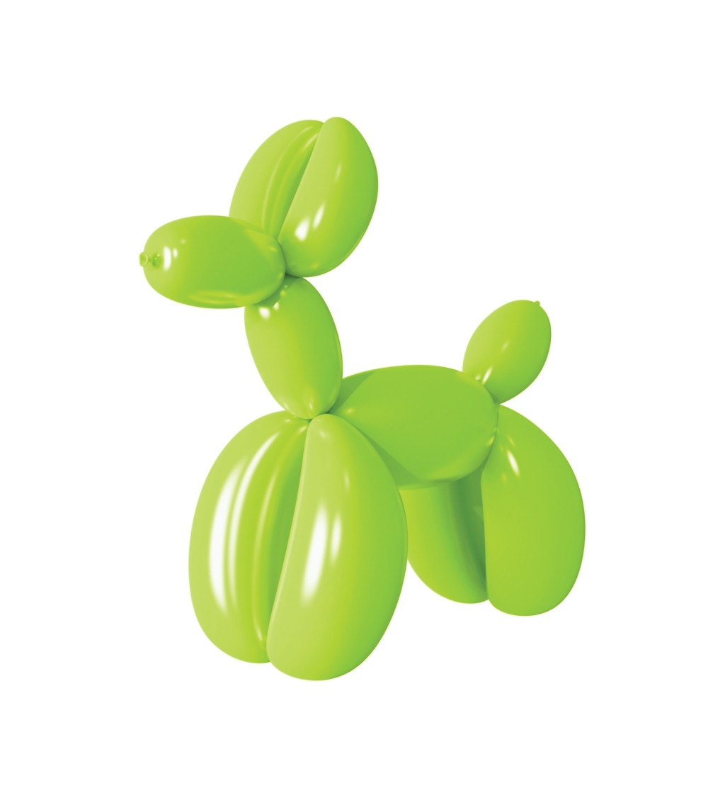 Modellező lufi - Sötétzöld