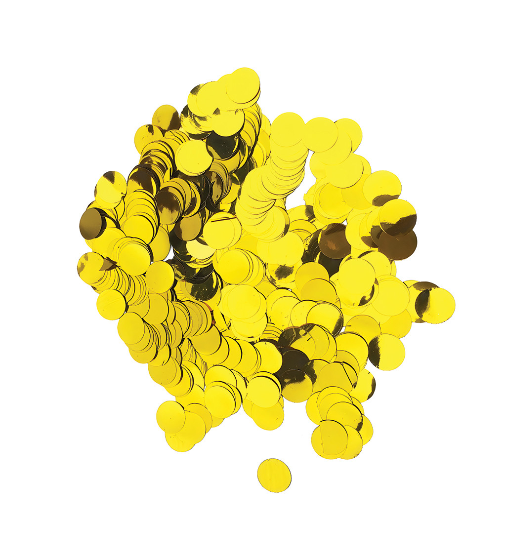 Fémes konfetti - Arany