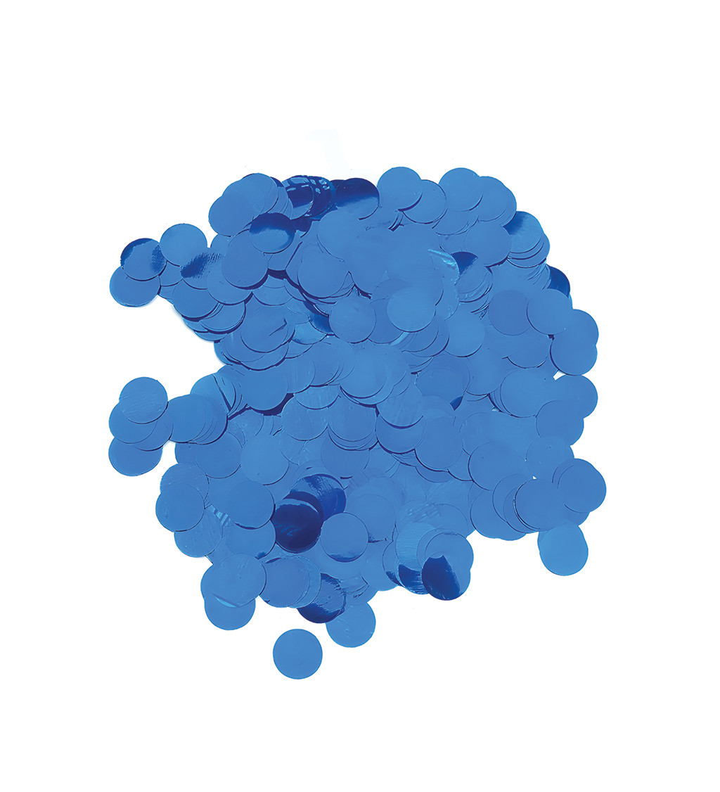 Fém konfetti - Kék