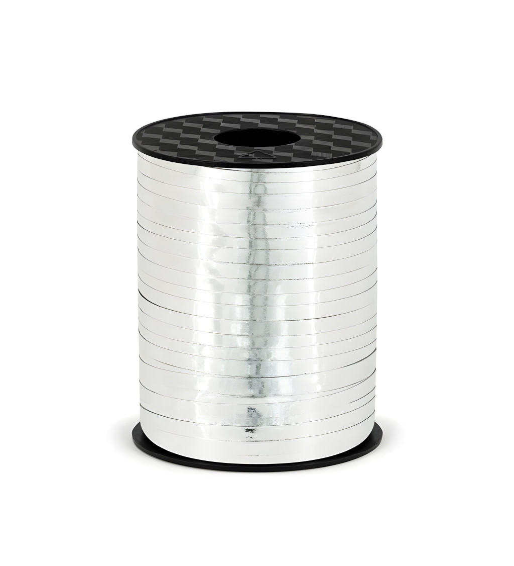 Léggömb szalag - Ezüst, 200m