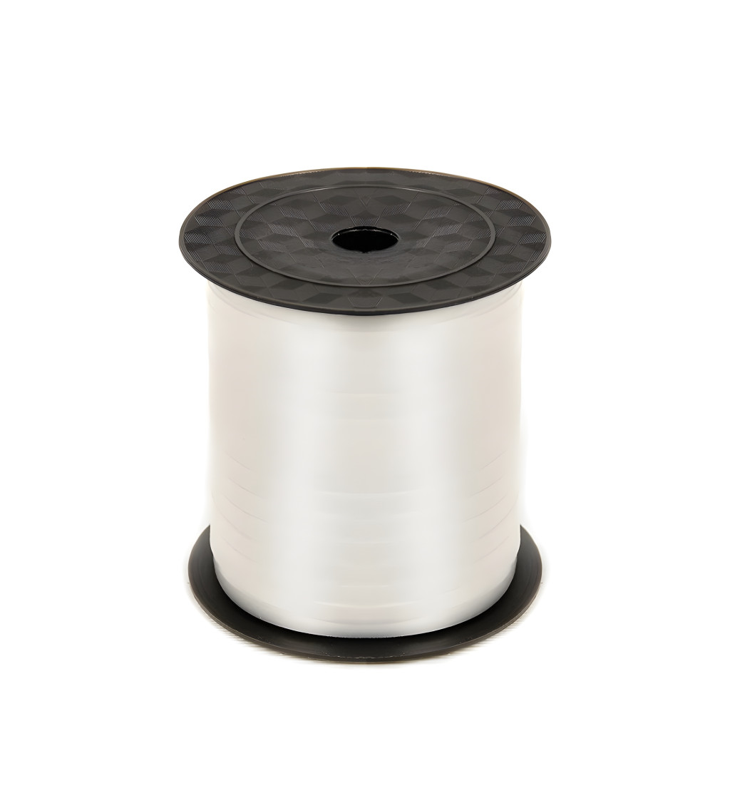 Léggömb szalag - fehér, 200m