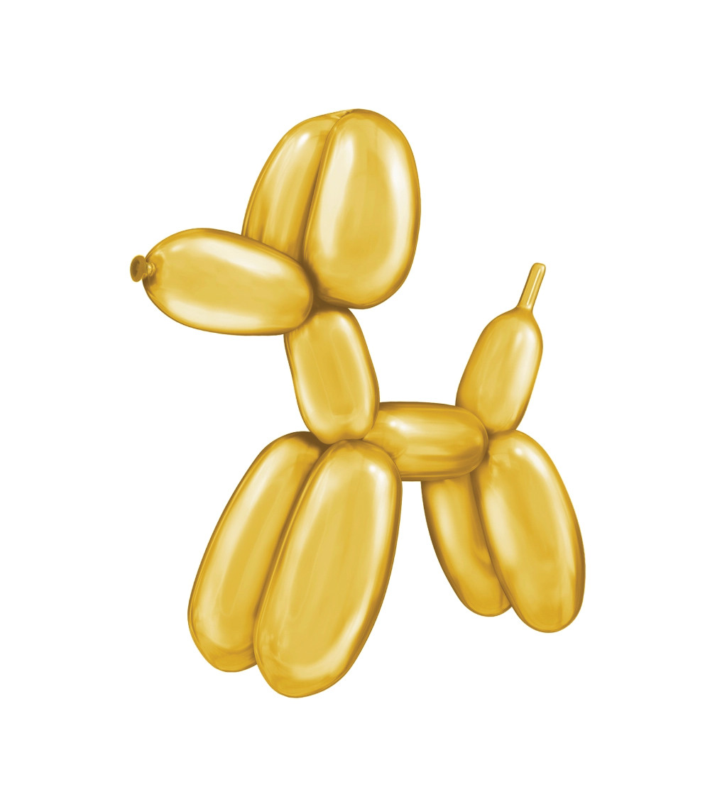 Modellező lufi - Arany