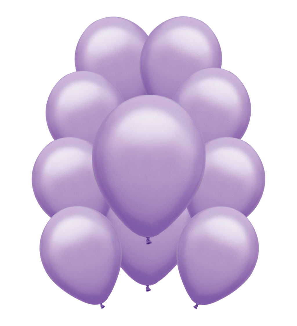 Pasztell latex léggömbök - Világos lila