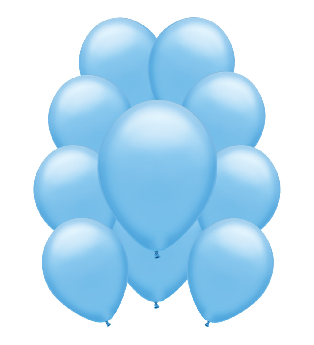 Pasztell latex léggömbök - Világoskék