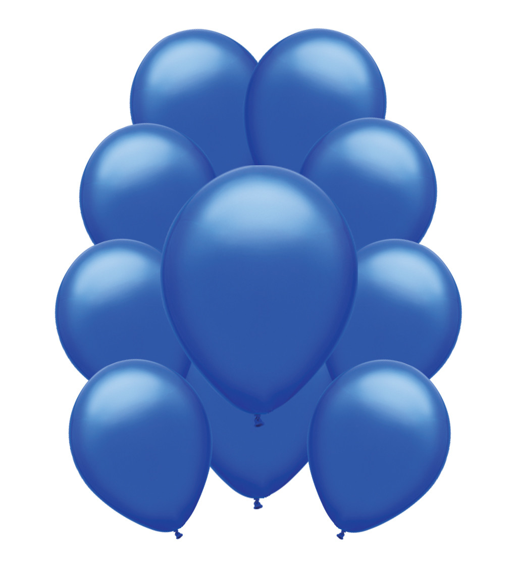 Pasztell latex léggömbök - Sötétkék