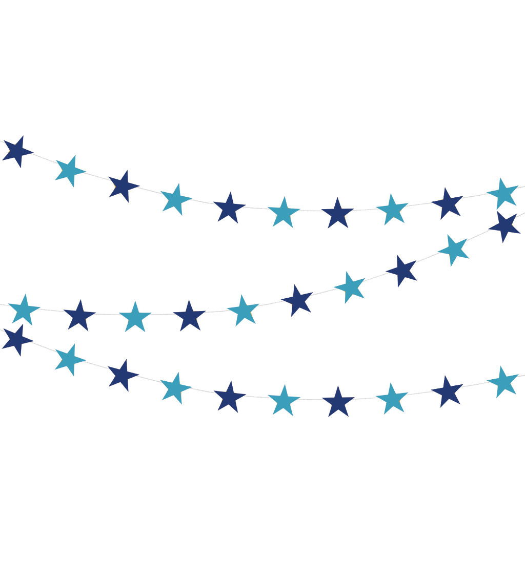 Csillagfüzér - kék