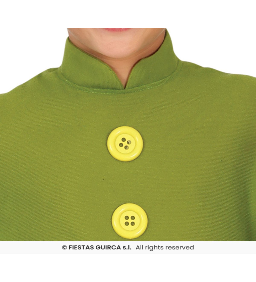 Gyermek zöld törpe jelmez