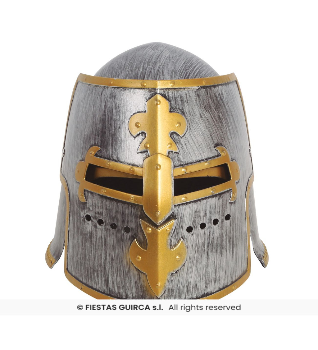 Középkori lovagi sisak