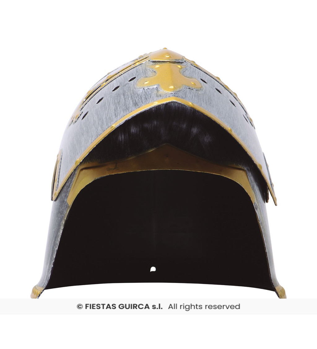 Középkori lovagi sisak